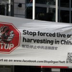 Here is an example of an issue for which the protest raised awareness; volunteers also had petitions for passersby to sign to encourage Australian government action.