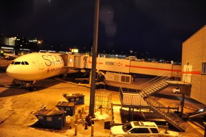 An Air Canada A330 in Montreal